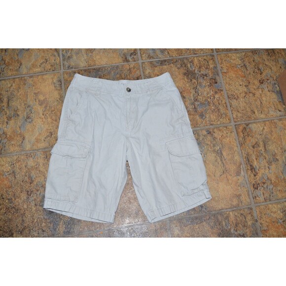 Old Navy Cargo Shorts Men's Sz 29 Beige Cotton Casual Work wear - Picture 5 of 5